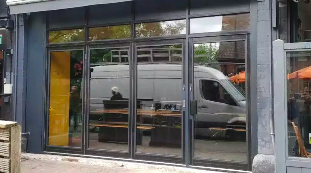 commercial shop front doors